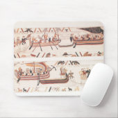 Bayeux Tapestry Detail - Ships Mousepad Muismat (Met muis)