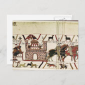 Bayeux Tapestry Earl Harold tot Duke of Normandy Briefkaart (Voorkant / Achterkant)
