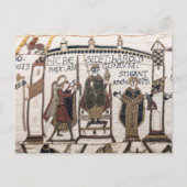 Bayeux Tapestry - King Harold Coronation Briefkaart (Voorkant)