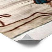 Bayeux Tapestry King Harold is doodgeschoten Arrow Poster (Hoek)