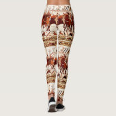 BAYEUX TAPESTRY NORMAN ARMY, KNIGHTS HORSEBACK LEGGINGS (Achterkant)