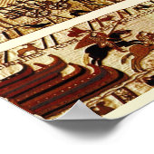 BAYEUX TAPESTRY NORMAN ARMY, KNIGHTS HORSEBACK POSTER (Hoek)