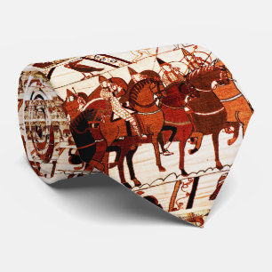 BAYEUX TAPESTRY NORMAN ARMY, KNIGHTS HORSEBACK STROPDAS