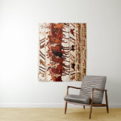 BAYEUX TAPESTRY NORMAN ARMY, KNIGHTS HORSEBACK WANDKLEED (In situ)