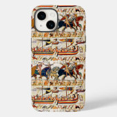 BAYEUX TAPESTRY, NORMAN KNIGHTS, ARCHERS, VIKSHIP Case-Mate iPhone CASE (Achterkant)