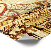 BAYEUX TAPESTRY,ODO IN DE BATTLE VAN DE HASTINGS 1 POSTER (Hoek)