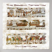 Bayeux Tapestry Scene Poster (Voorkant)