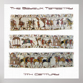 Bayeux Tapestry Scene Poster (Voorkant)