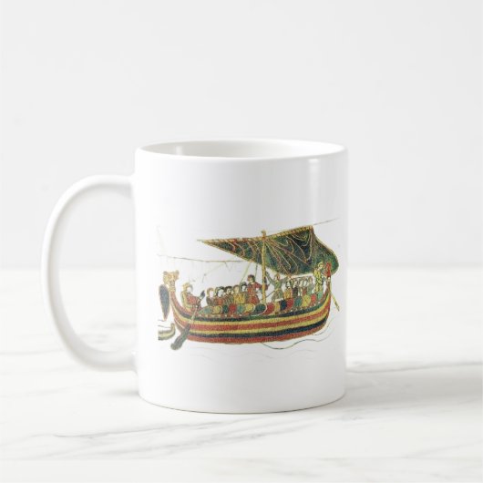 Bayeux Tapestry Zeilscène Koffiemok (Links)