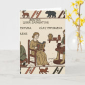 Bayeux-tapijtparodie Kaart (Gele Bloem)