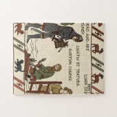 Bayeux-tapijtparodie Legpuzzel (Horizontaal)