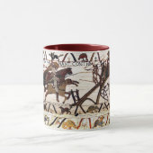 BAYEUX WANDTAPIJT BELEGERING VAN DINAN, AANVAL OP MOK (Midden)