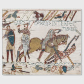 BAYEUX WANDTAPIJT Dood van Koning Harold tijdens d Cadeaupapier (Vlak)