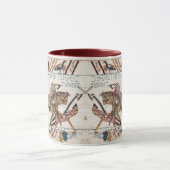 BAYEUX WANDTAPIJT Dood van Koning Harold tijdens d Mok (Midden)