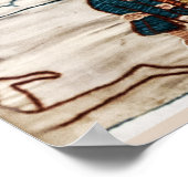 BAYEUX WANDTAPIJT Dood van Koning Harold tijdens d Poster (Hoek)