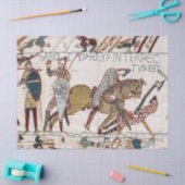 BAYEUX WANDTAPIJT Dood van Koning Harold tijdens d Tissuepapier (Craft)