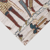 BAYEUX WANDTAPIJT Dood van Koning Harold tijdens d Tissuepapier (Detail)