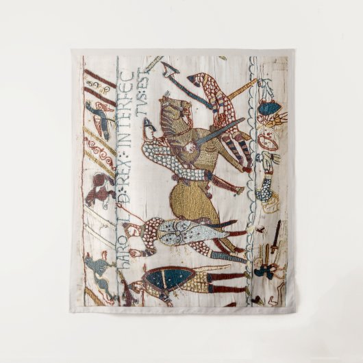 BAYEUX WANDTAPIJT Dood van Koning Harold tijdens d Wandkleed (Voorkant)