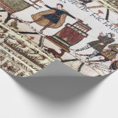 BAYEUX WANDTAPIJT Harold legde een eed af over de  Cadeaupapier (Hoek)