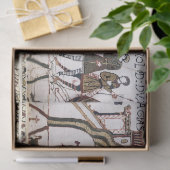 BAYEUX WANDTAPIJT Harold legde een eed af over de  Tissuepapier (Geschenk)