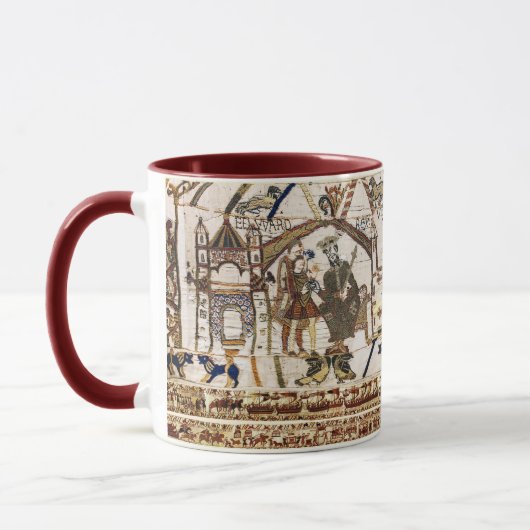 BAYEUX WANDTAPIJT Koning Edward Belijder en Harold Mok (Links)