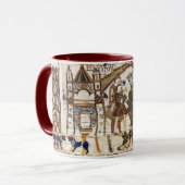 BAYEUX WANDTAPIJT Koning Edward Belijder en Harold Mok (Voorkant links)