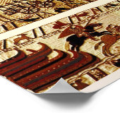 BAYEUX WANDTAPIJT Koning Edward Belijder en Harold Poster (Hoek)