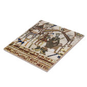 BAYEUX WANDTAPIJT Koning Edward Belijder en Harold Tegeltje (Zijkant)