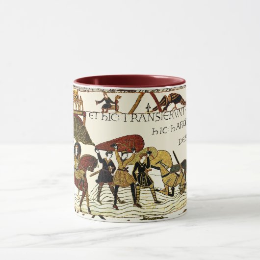 BAYEUX WANDTAPIJT William op Mont Saint-Michel Mok (Midden)