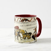 BAYEUX WANDTAPIJT William op Mont Saint-Michel Mok (Voorkant rechts)