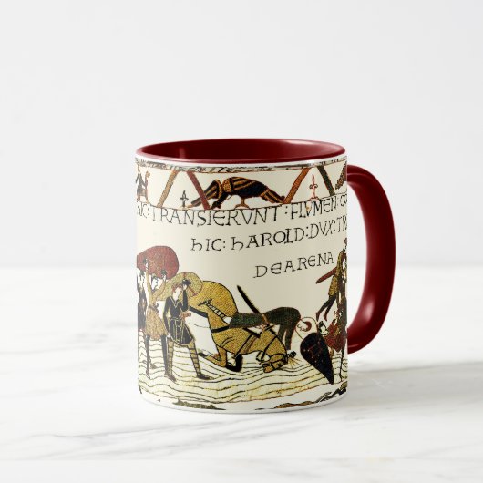 BAYEUX WANDTAPIJT William op Mont Saint-Michel Mok (Voorkant rechts)