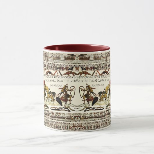 BAYEUX WANDTAPIJT William op Mont Saint-Michel Mok (Midden)