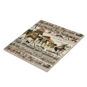 BAYEUX WANDTAPIJT William op Mont Saint-Michel Tegeltje (Zijkant)