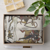 BAYEUX WANDTAPIJT William op Mont Saint-Michel Tissuepapier (Geschenk)