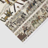 BAYEUX WANDTAPIJT William op Mont Saint-Michel Tissuepapier (Detail)