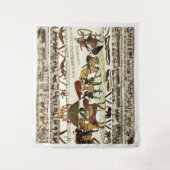 BAYEUX WANDTAPIJT William op Mont Saint-Michel Wandkleed (Voorkant)