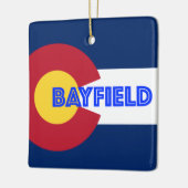Bayfield Colorado Keramisch Ornament (Links)