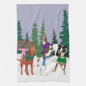 Baying Chorus Theedoek (Verticaal)