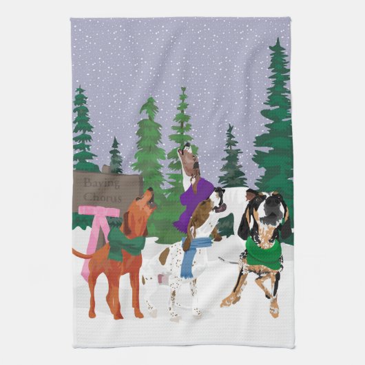 Baying Chorus Theedoek (Verticaal)