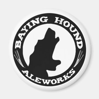 Baying Hound Koelkast Magneet