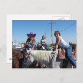 Baylie bij de Phelan Parade Briefkaart (Voorkant / Achterkant)