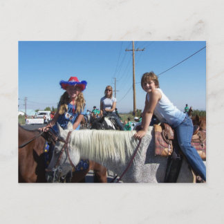 Baylie bij de Phelan Parade Briefkaart