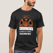 Baylor altijd in hun element Science Basketball T-shirt (Voorkant)