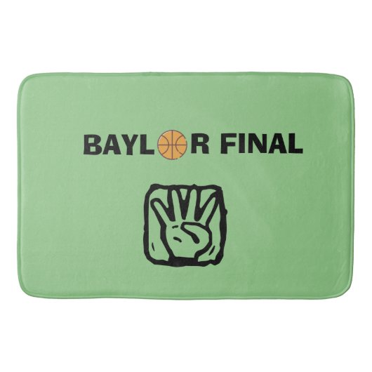 Baylor Final Vier Badmat (Voorkant)