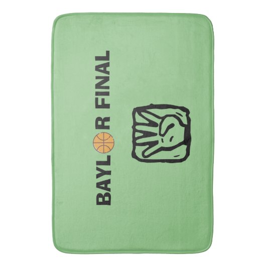 Baylor Final Vier Badmat (Voorkant Verticaal)