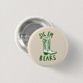 Baylor Game Day Knop Ronde Button 3,2 Cm (Voorkant /achterkant)