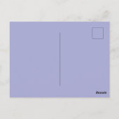 Bayon Face Paars Briefkaart (Achterkant)