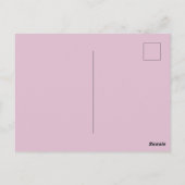 Bayon Face Pink Briefkaart (Achterkant)
