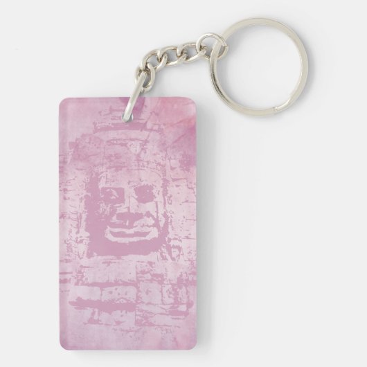 Bayon Face Pink Sleutelhanger (achterkant)