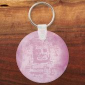 Bayon Face Pink Sleutelhanger (Achterkant)